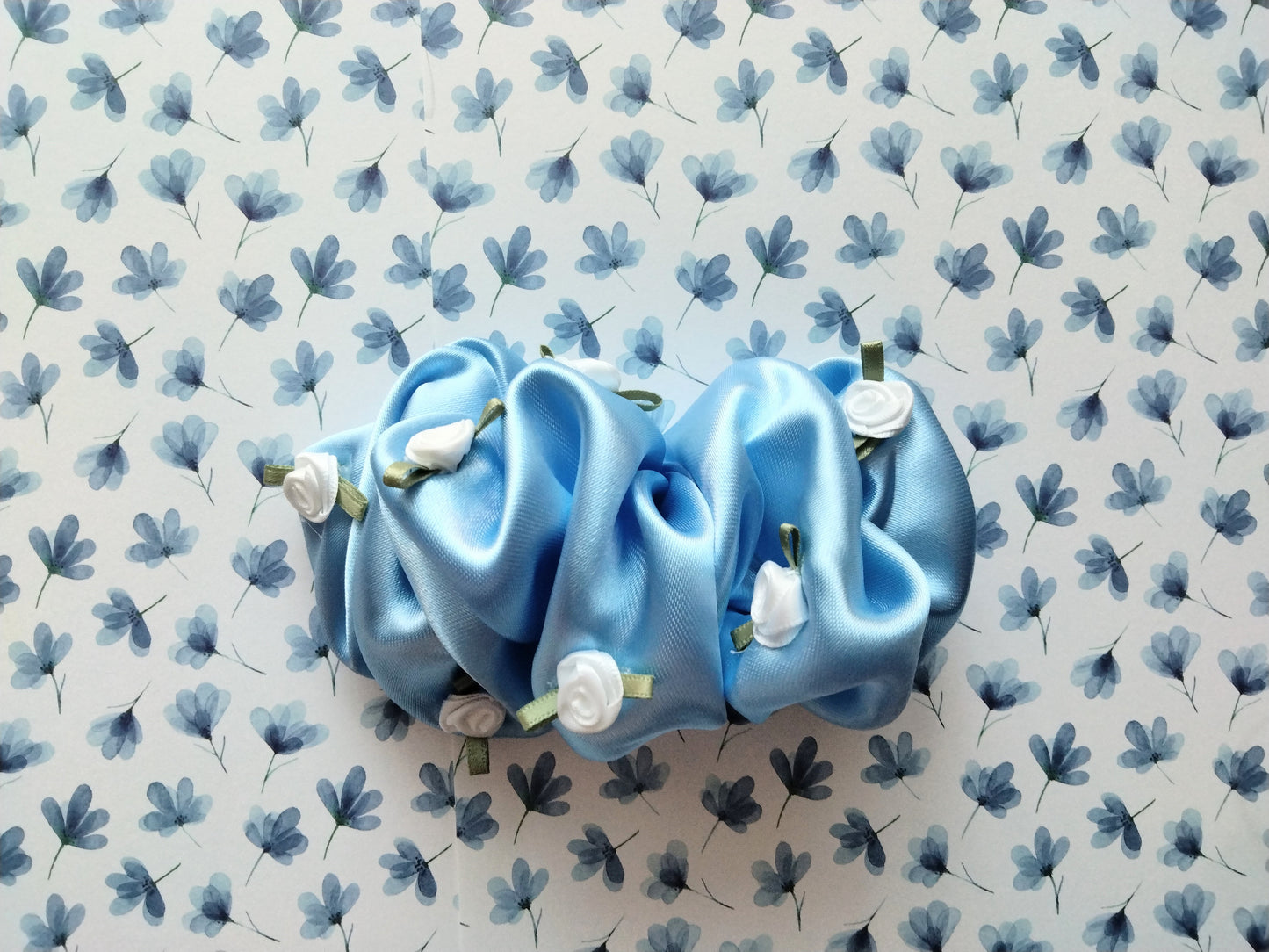 Spring floral blue
