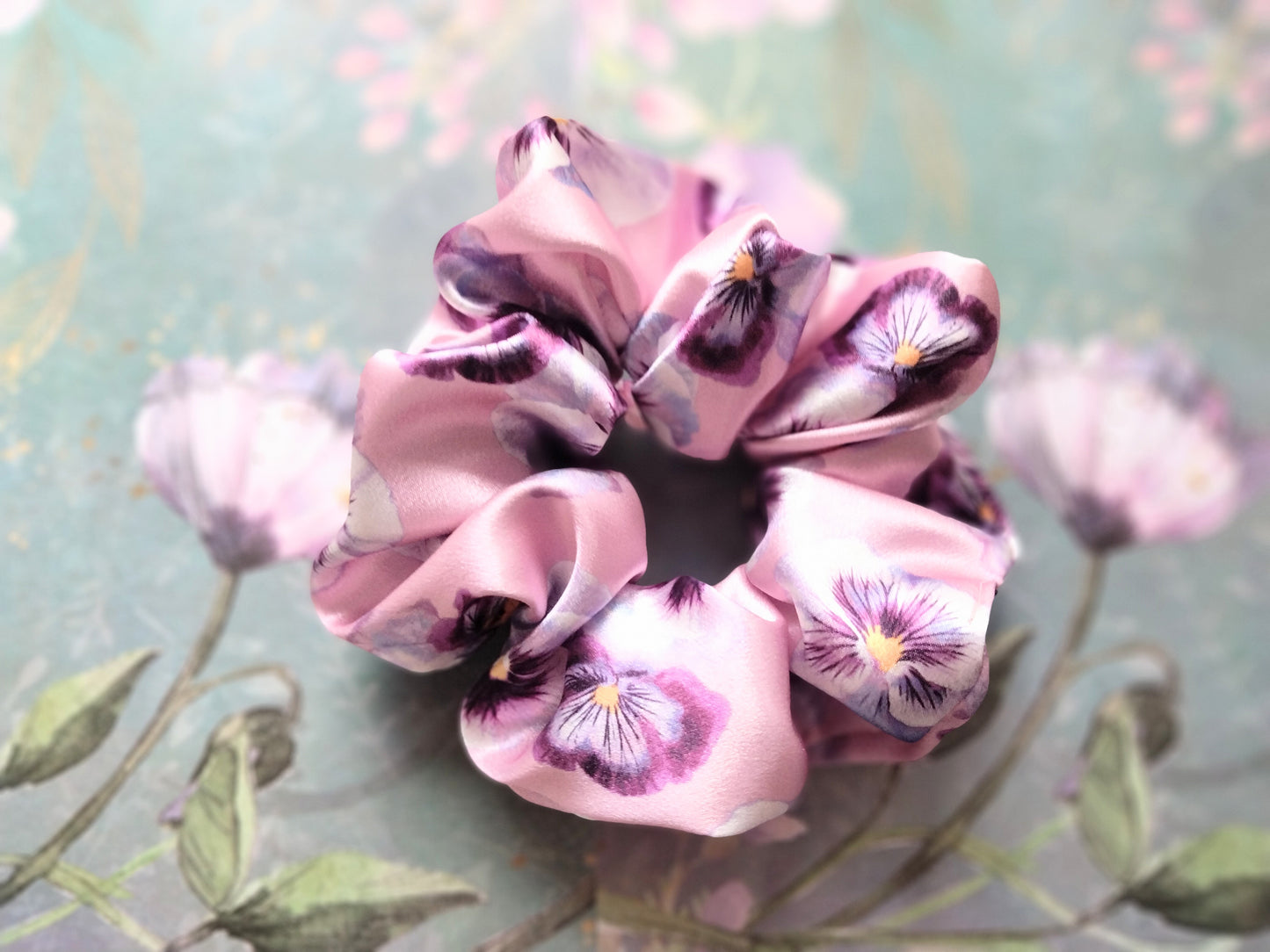 Floral amarilis purple