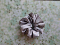 Scrunchie satin silver