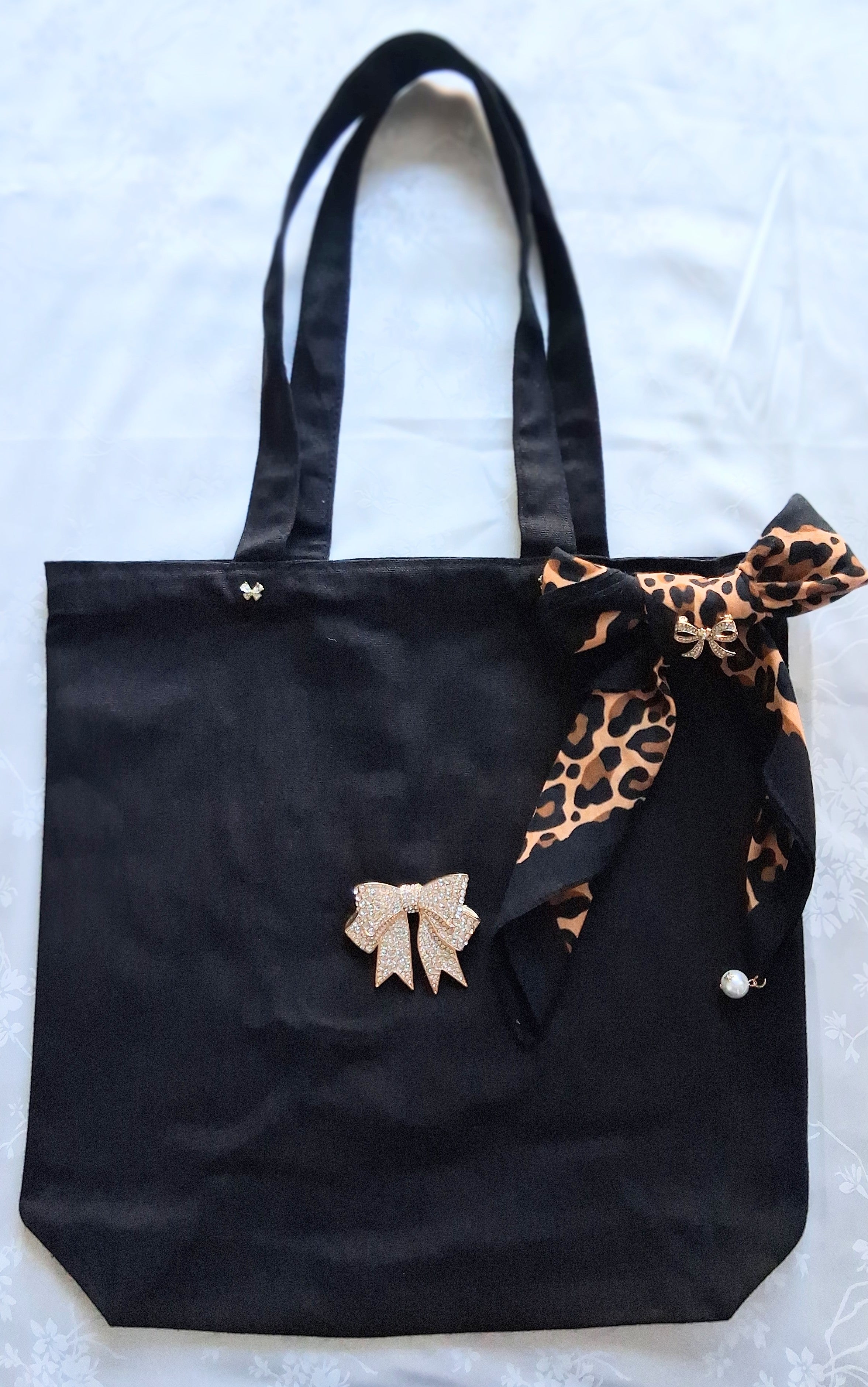 Bag tote bow