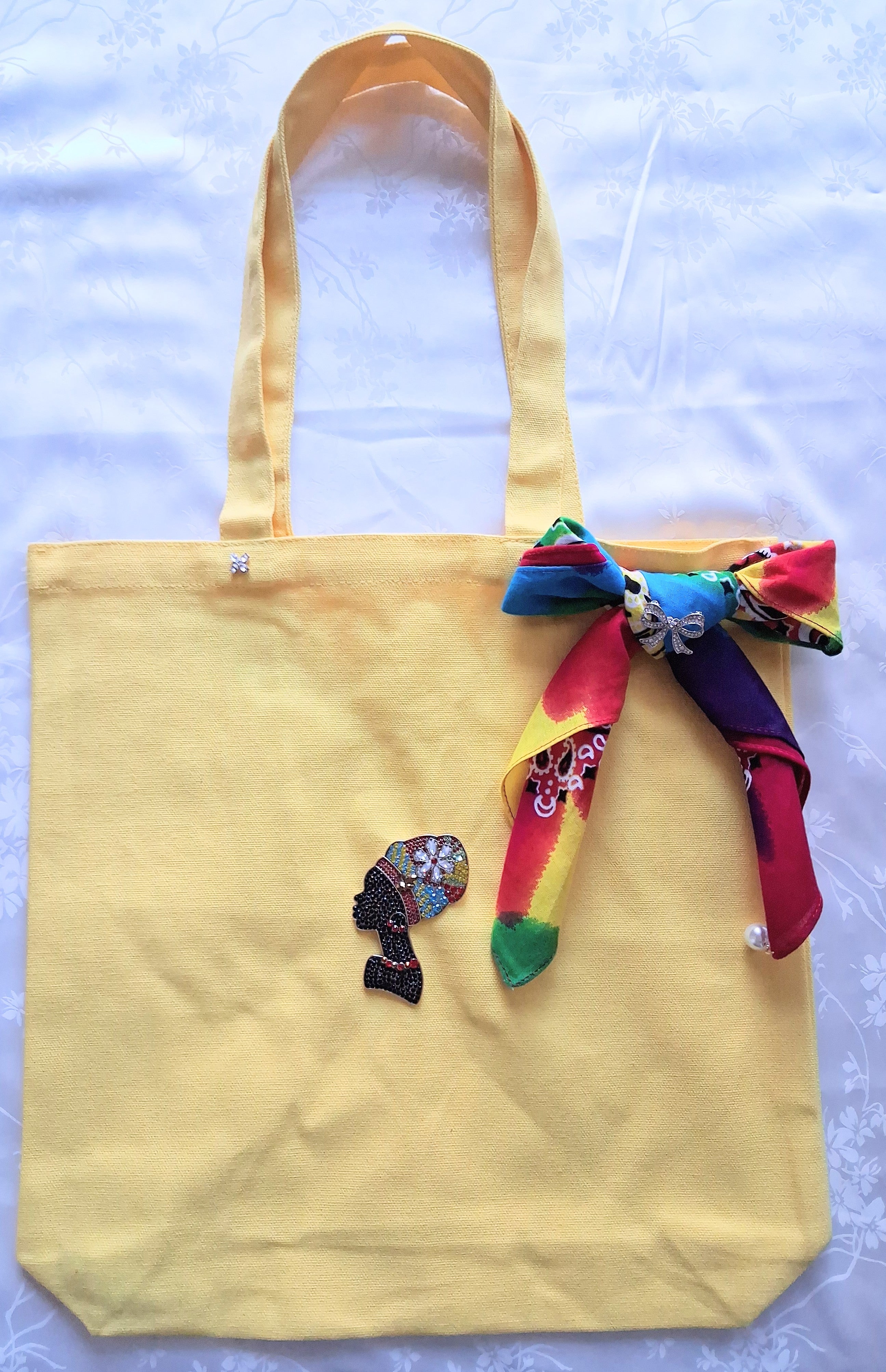 Bag tote bow