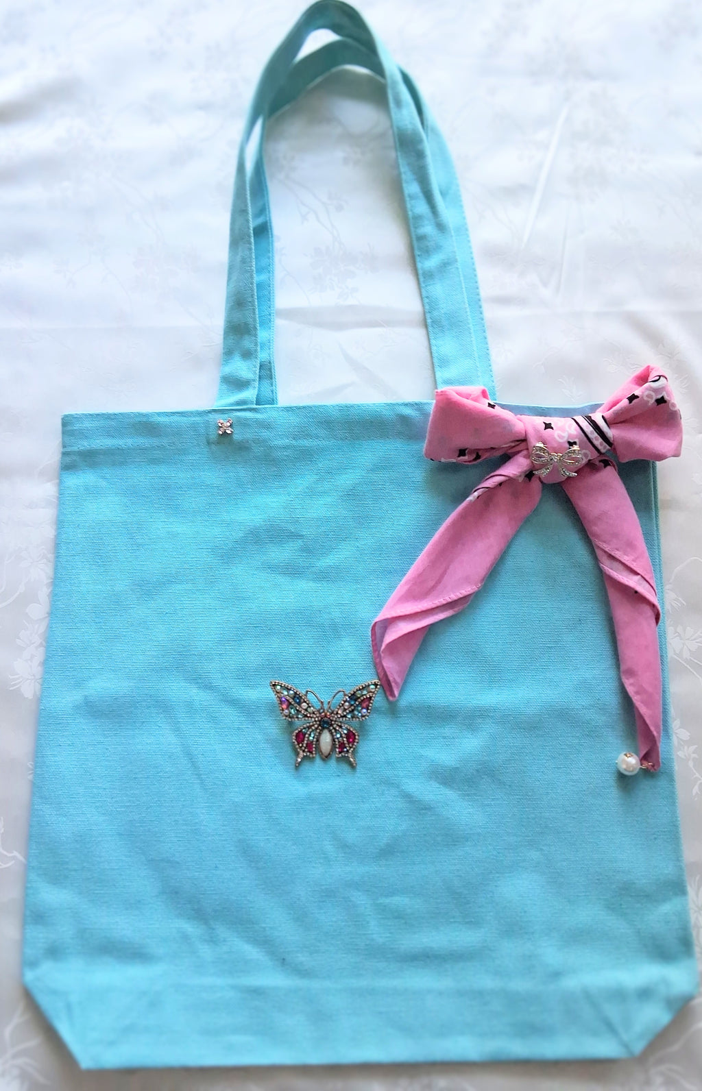 Bag tote bow