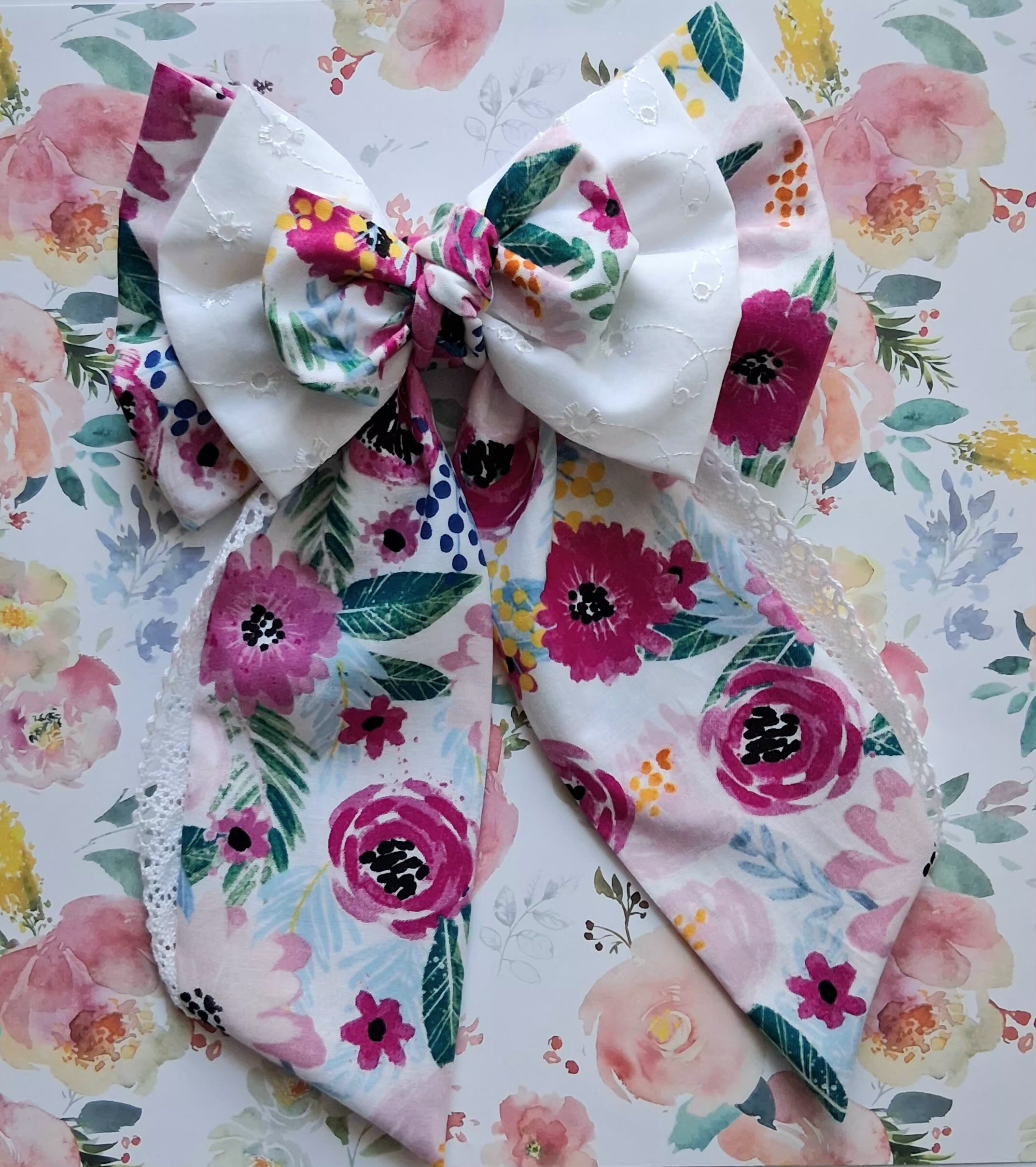 Bow floral spring